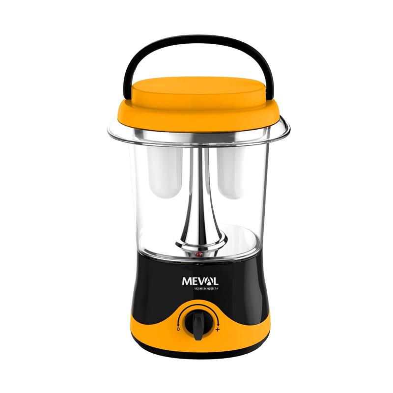 Promo Meval EML Camping Lamp with Dimmer Putih [2 x 8 LED] Diskon 18