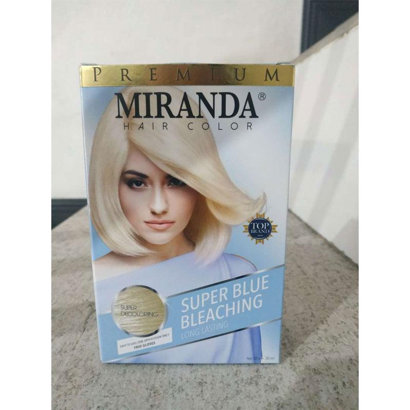 Promo Miranda Hair Color Super Blue Bleaching / Bleaching Diskon 10 di