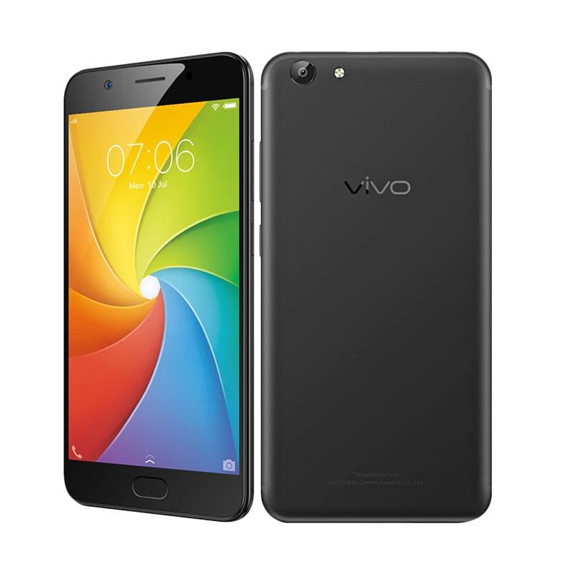 Jual Vivo Y69 Smartphone - Black Matte [32 GB/3 GB/Garansi 