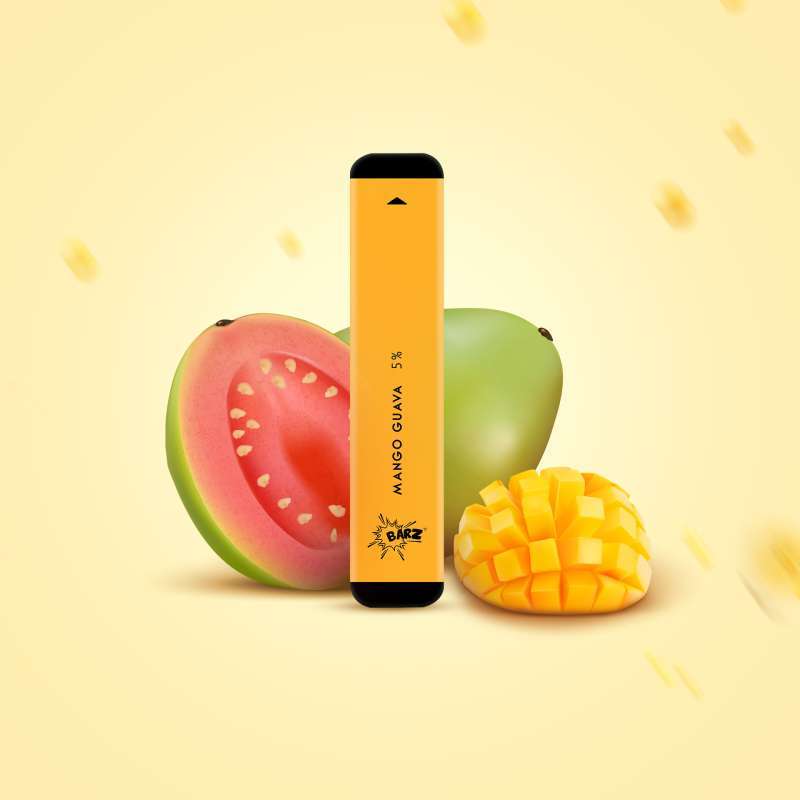Jual Barz Disposable Vape Mango Guava Barz Pods Vape Sekali Pakai Di Seller Barz N Salts