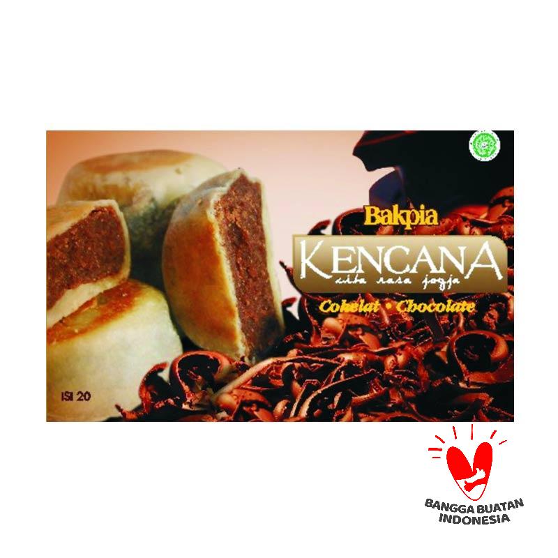 Jual Bakpia Kencana Cokelat Makanan Kering [20 pcs] Online