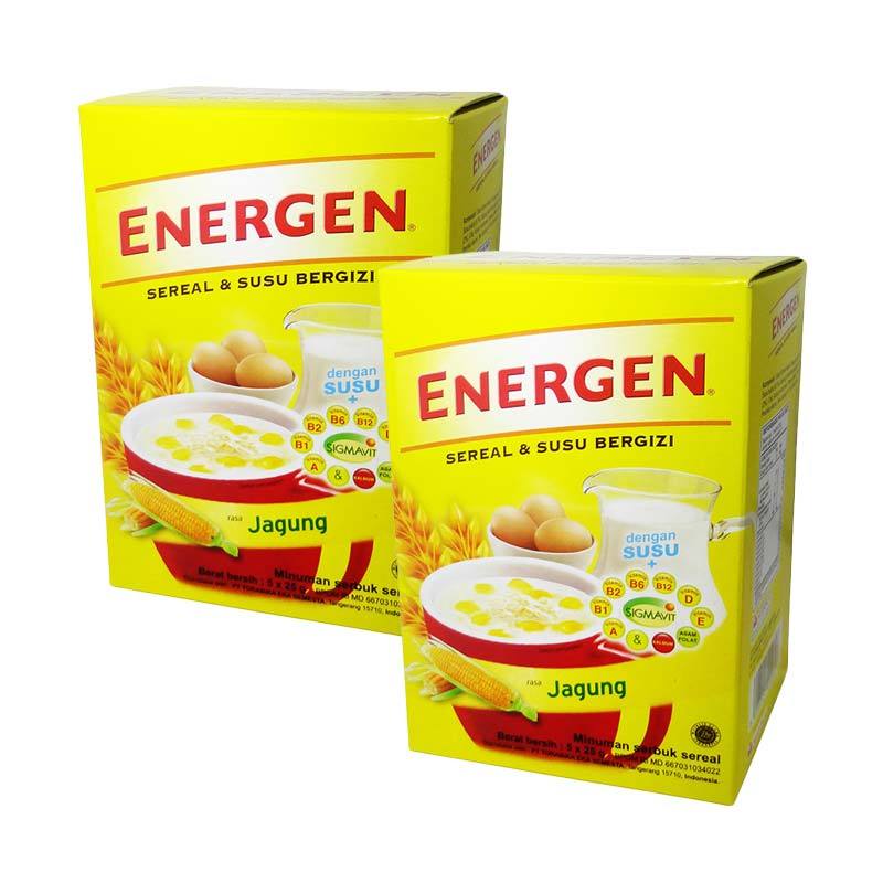 Jual Energen Jagung Box [25 g/5 sachet/2 box] 315700 Online April 2021