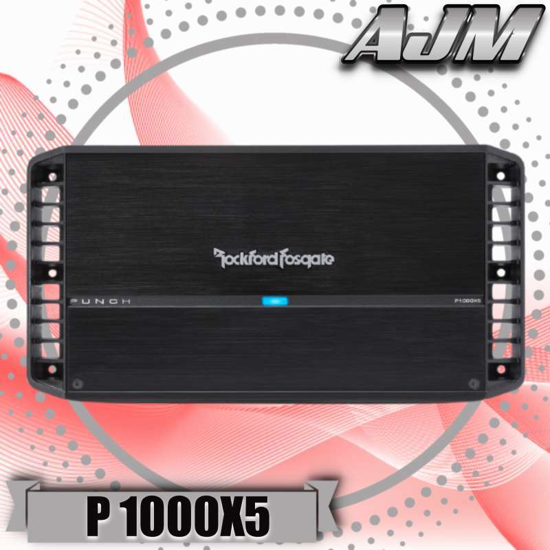 Jual Power Amplifier ROCKFORD FOSGATE PUNCH 1000 Watt Classbd 5