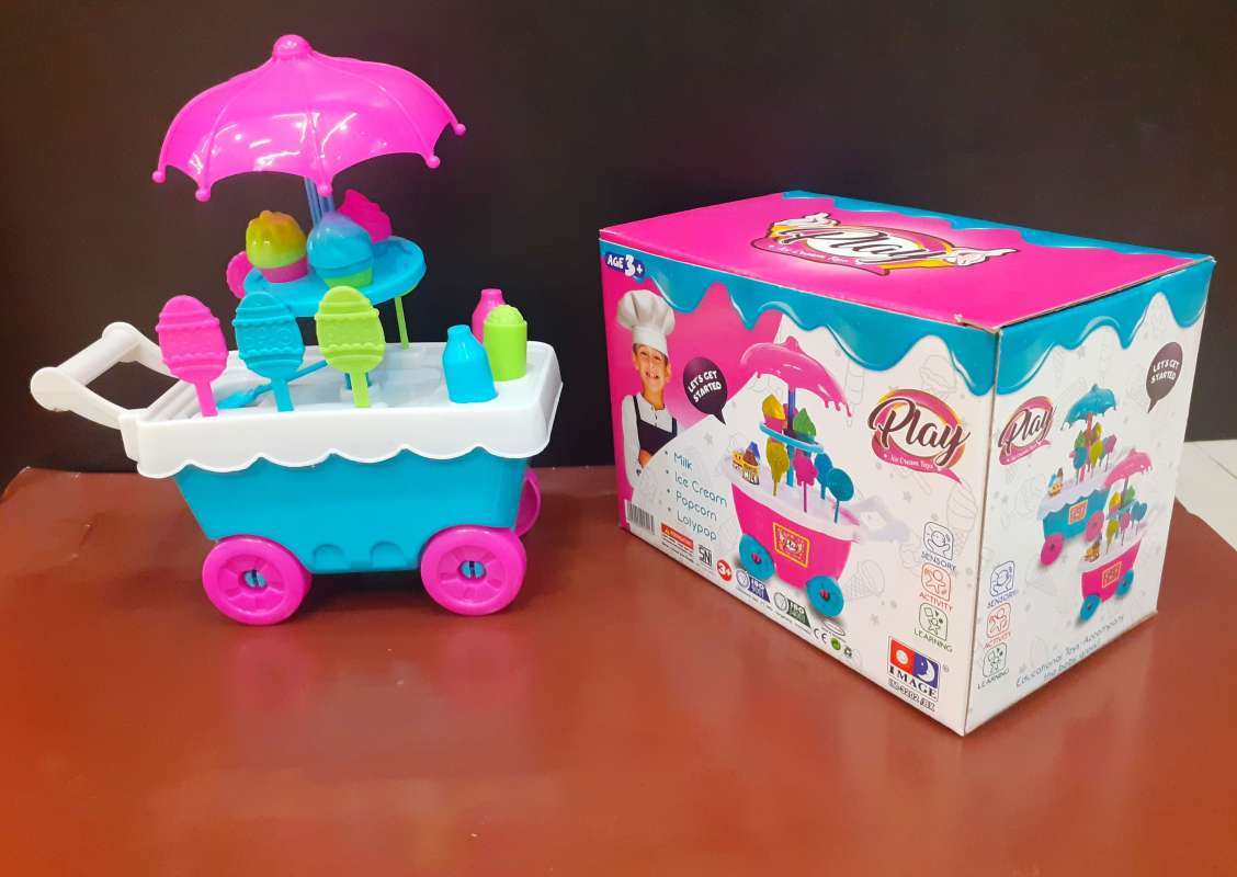 Jual Fashion Fresh Food Gerobak Trolly Mobil Es Krim Mainan Anak di