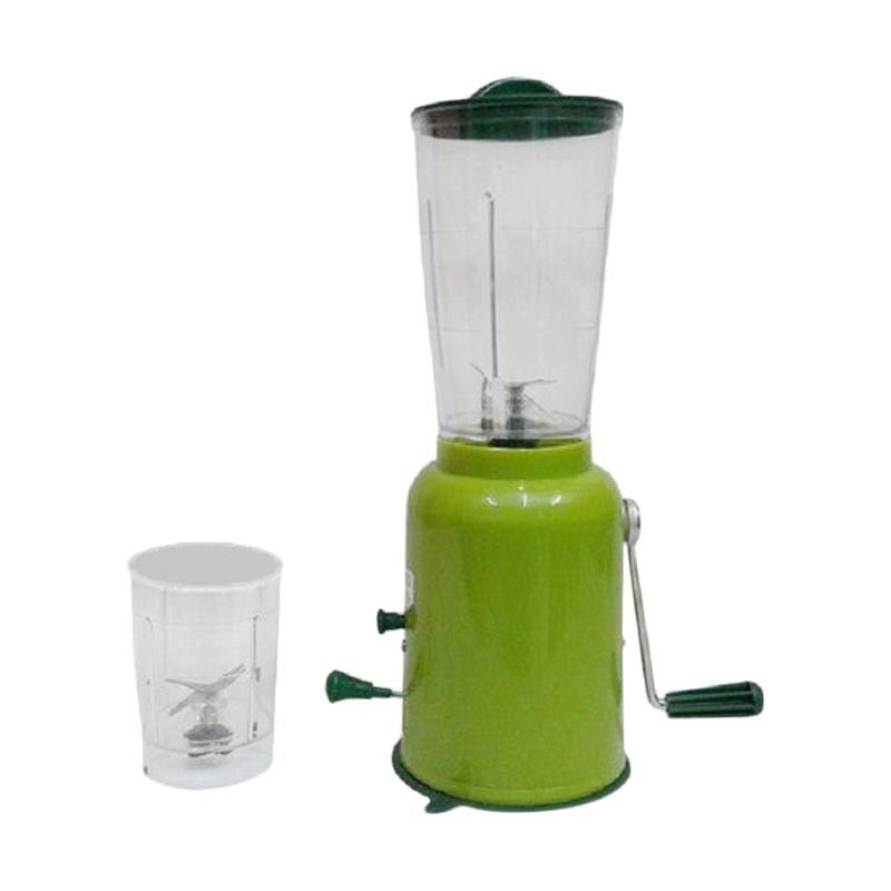 Jual Destec Blender Manual Tanpa Listrik [2 Gelas] Hijau di Seller