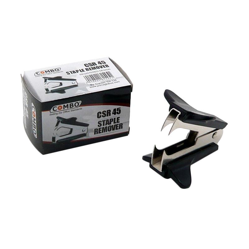 Jual Combo SR 45 Stapler Remover Pembuka Staples - Hitam