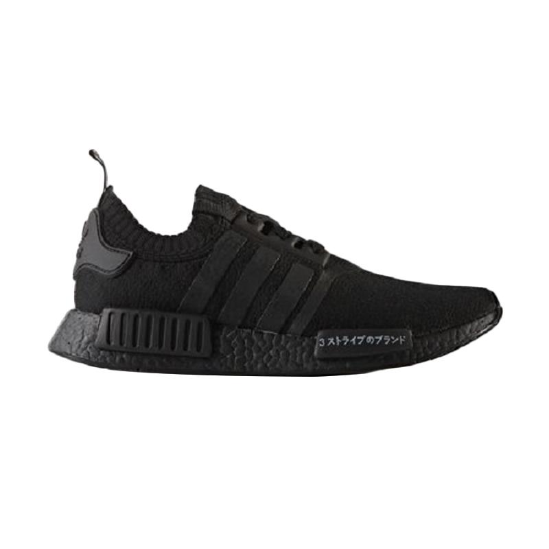Jual Adidas Originals Nmd R1 Sepatu Olahraga Pria Black jual adidas originals nmd r1 sepatu olahraga pria black