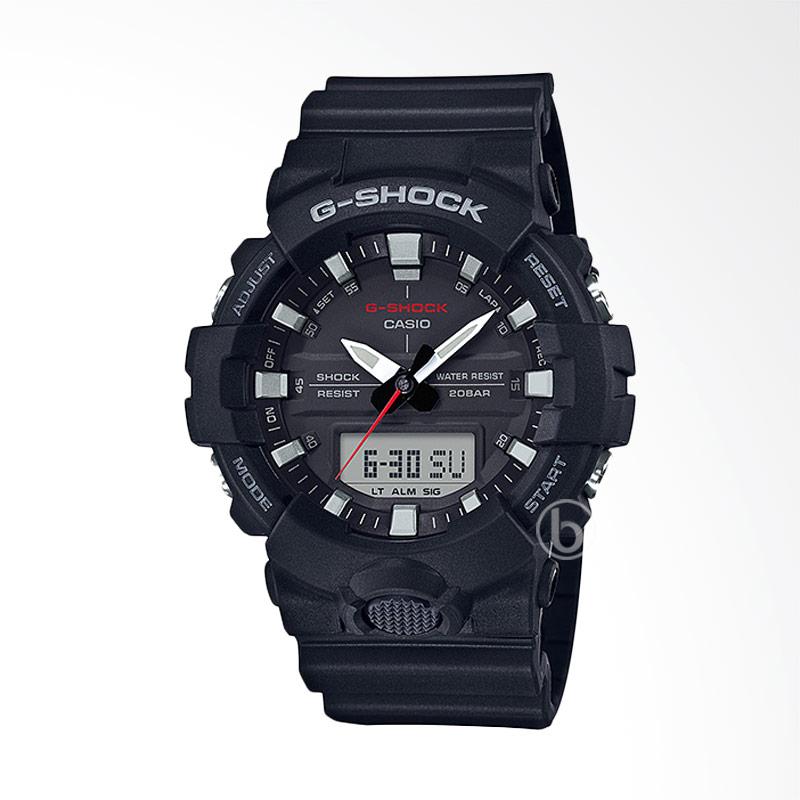 Jual CASIO GSHOCK GA8001ADR Analog Digital Jam Tangan Pria Black di