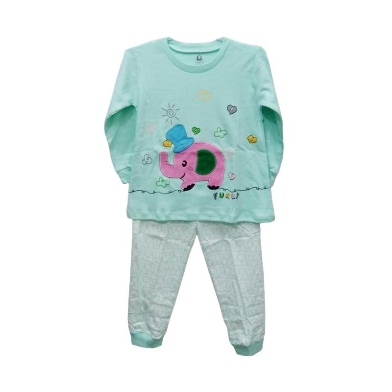 jual gracie 04 motif elephant baju tidur anak perempuan hijau tosca harga jual gracie 04 motif elephant baju tidur anak perempuan hijau tosca harga