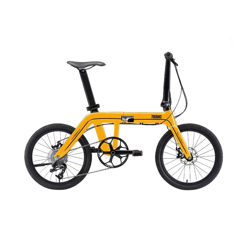 √ 700bike Galaxy Lite Roadbike Sepeda Lipat - Yellow Terbaru Agustus
