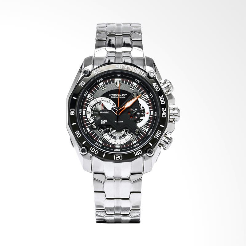jual swiss navy chronograph stainless steel jam tangan jual swiss navy chronograph stainless steel jam tangan