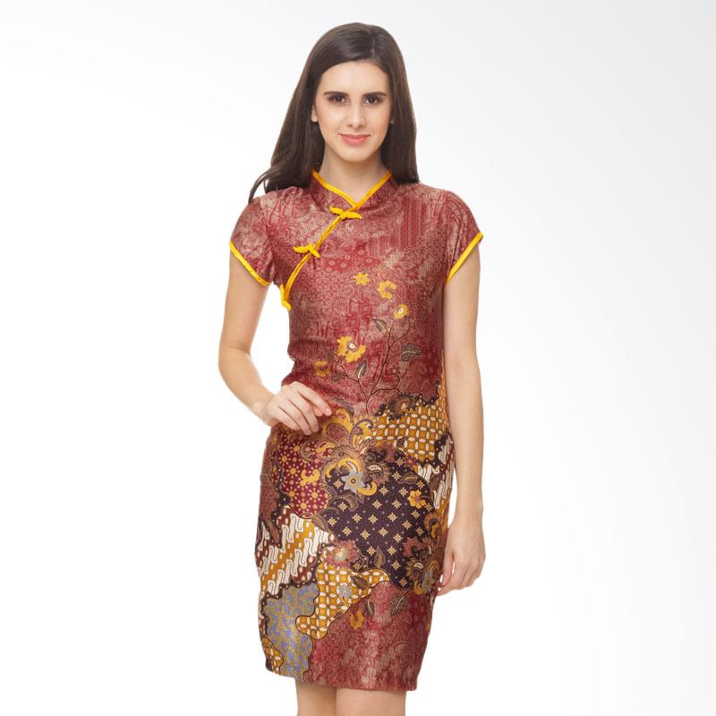 Jual Parama Batik Cheongsam Chinese New Year 1 Midi Dress