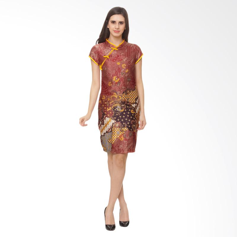 Jual Parama Batik Cheongsam Chinese New Year 1 Midi Dress