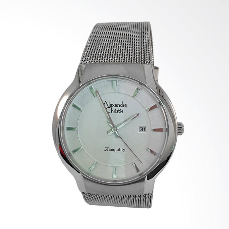 jual alexandre christie analog tali pasir jam tangan pria silver 1431299 harga jual alexandre christie analog tali pasir jam tangan pria silver 1431299 harga