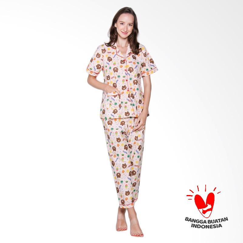 Jual Dasterland Corak Sticker Line Setelan Baju Wanita ...