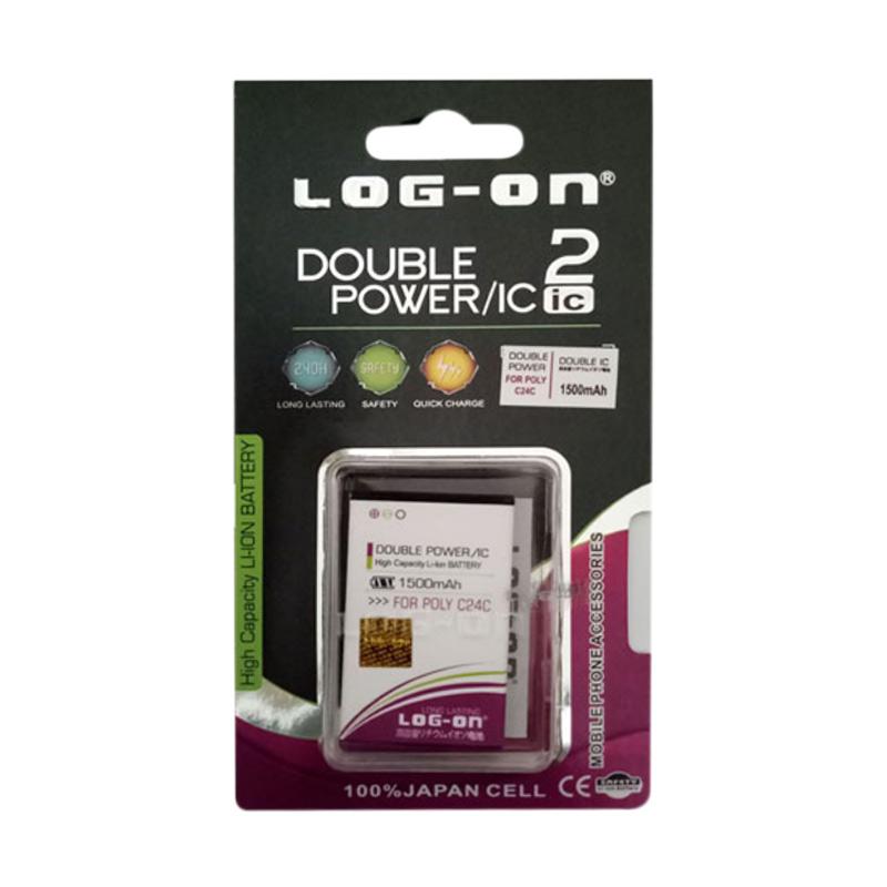 Jual Lo g On Double Power Battery for Polytron C24C [1500
