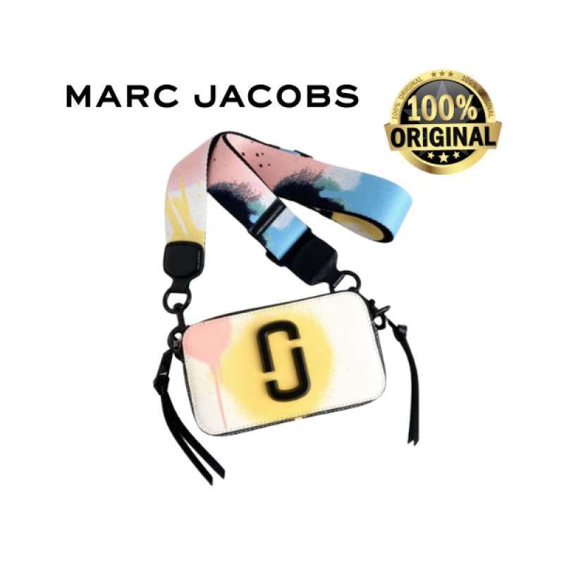 Promo MARC JACOBS The Snapshot Bag In Spray Paint Crossbody ORIGINAL