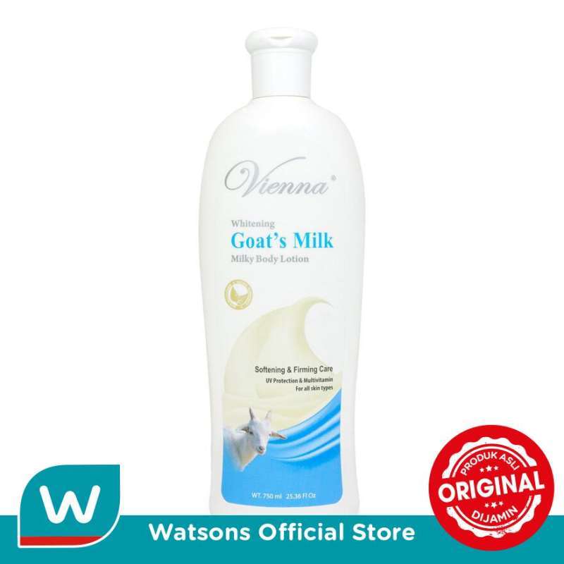 Jual Vienna Body Lotion White Goat's Milk 750ml di Seller WATSONS