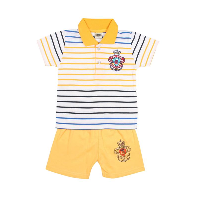 jual tompege tp 6892b baju anak laki setelan kerah salur kuning harga kualitas jual tompege tp 6892b baju anak laki setelan kerah salur kuning harga kualitas