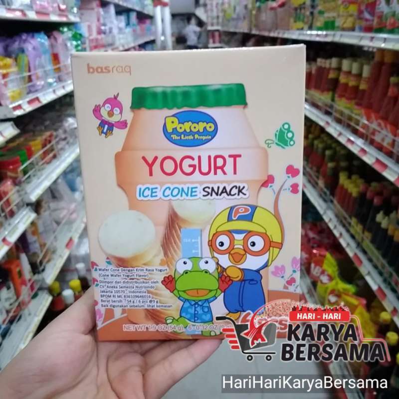 Jual Pororo basraq ice cone yogurt 54gr di Seller Hokky Fruit - Pradah ...