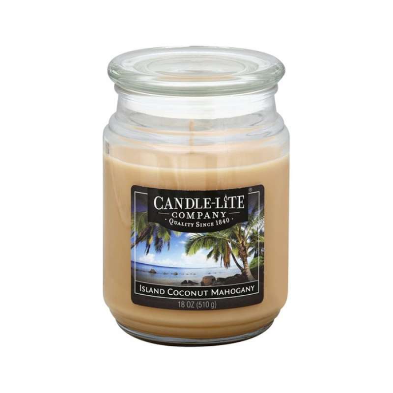 Promo Candle Lite Candle Island Coconut Mahogany Lilin Aromaterapi 510