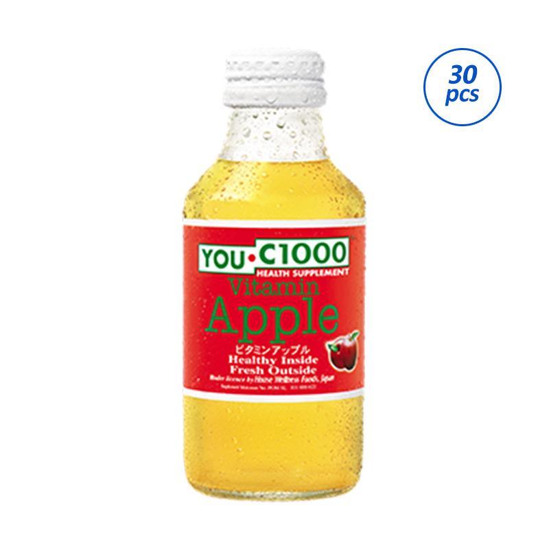 Jual You C1000 Vitamin Apple Minuman Stamina [140 mL/ 30 Botol/ Karton