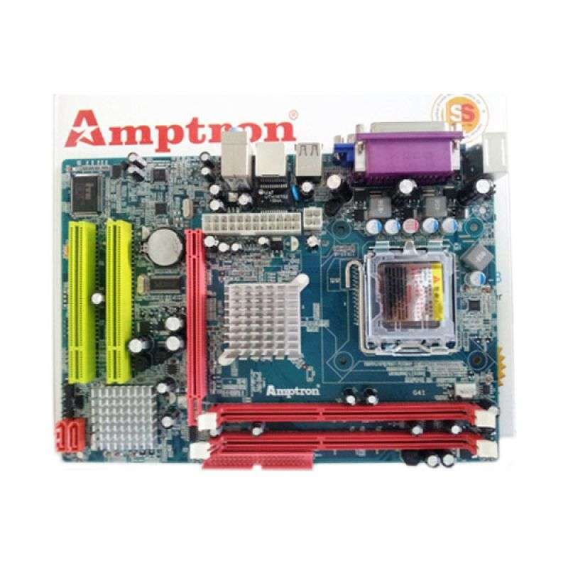 Promo Amptron G41AGB3 Motherboard Diskon 3% di Seller Proton Technology ...
