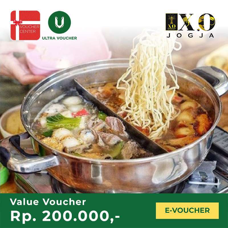 Jual XO Suki Voucher Digital Value Rp. 200.000 di Seller Ultra Voucher