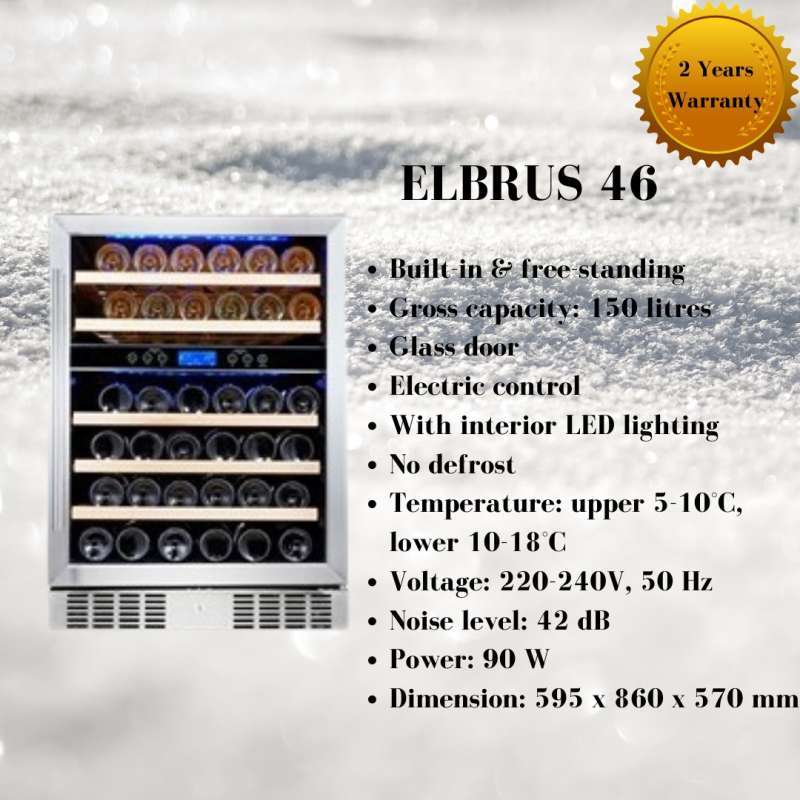 Jual Hafele Elbrus 46 Wine Cooler / Chiller (made In Germany) Di Seller