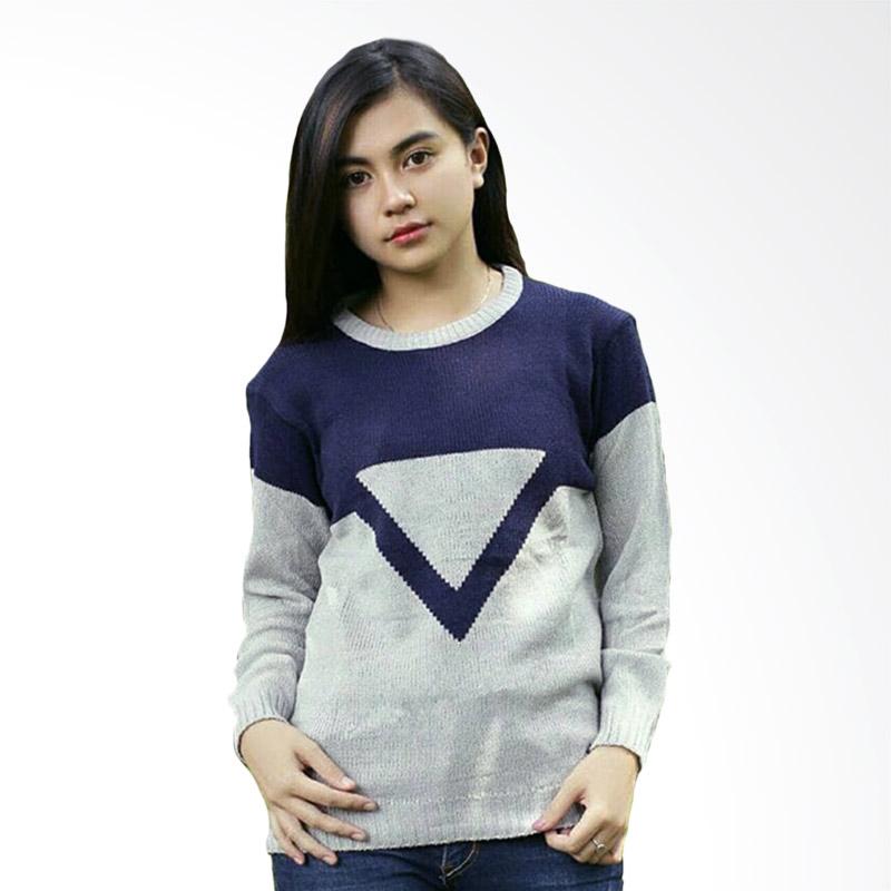 jual dections rajut tribal sweater wanita grey jual dections rajut tribal sweater wanita grey