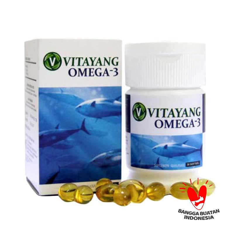 Jual Vitayang Omega 3 Suplemen Kesehatan [30 Softgel] di Seller Darling ...