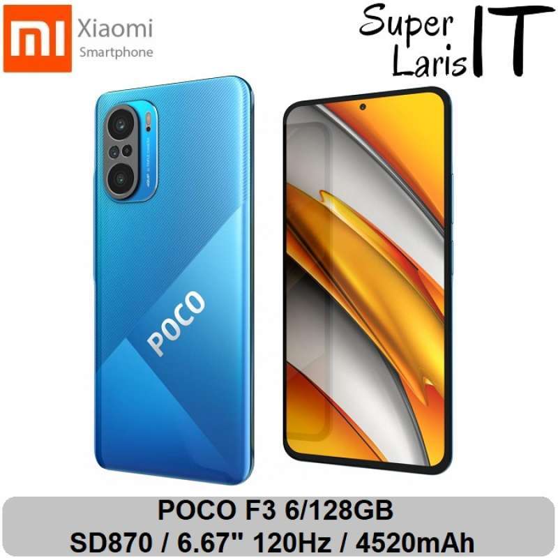Jual POCO F3 6/128 GB - HP Handphone Garansi Resmi di Seller Super ...