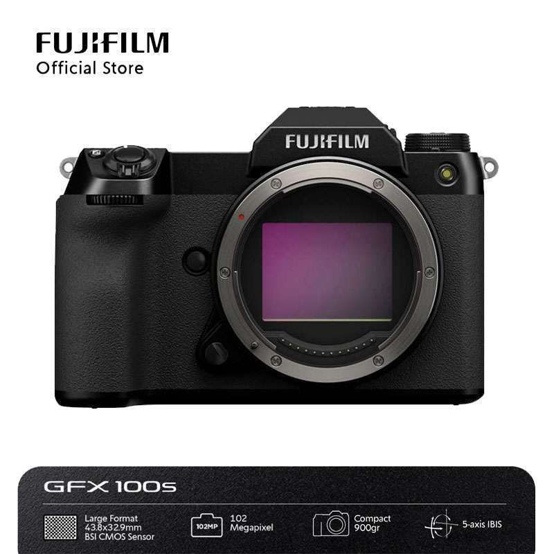 Jual Fujifilm GFX100s Body Only Kamera Mirrorless Medium Format GFX 100s di Seller ID