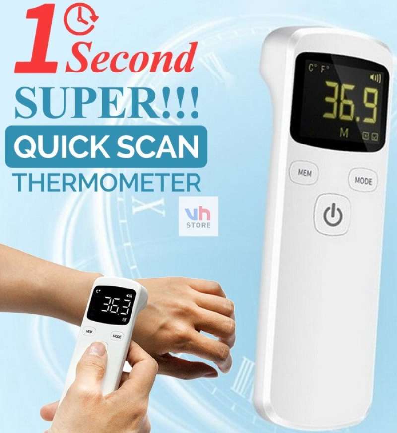 Promo Thermometer Thermo Gun Infrared Non Contact JKA007 Hasil Kilat