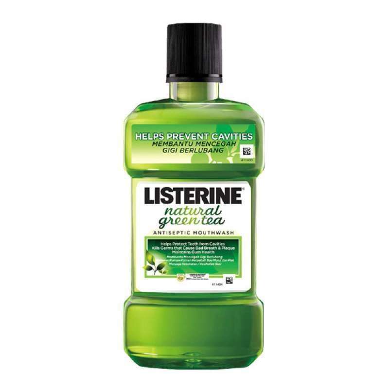 Jual Listerine Natural Green Tea 500Ml di Seller KabehDidol Blibli