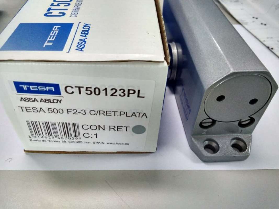 Jual Door closer TESA CT50123PL ( HOLD OPEN ) made in Spain ASSA ABLOY