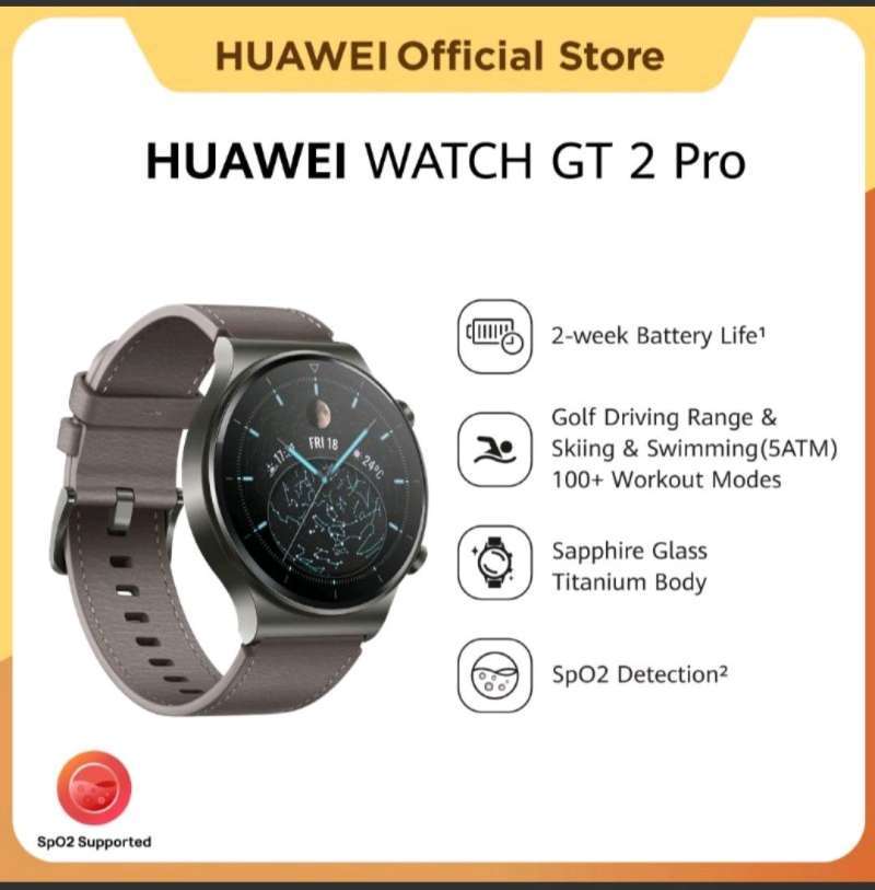 Jual Huawei Watch Gt2 Pro - Grey Di Seller Jahadi King Shop Pc - Mangga ...