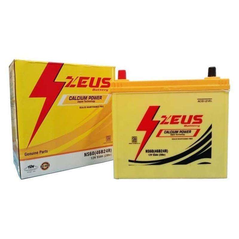 Jual Zeus Battery Aki mobil Daihatsu Terios TX-TX (2006-2010) Zeus NS60
