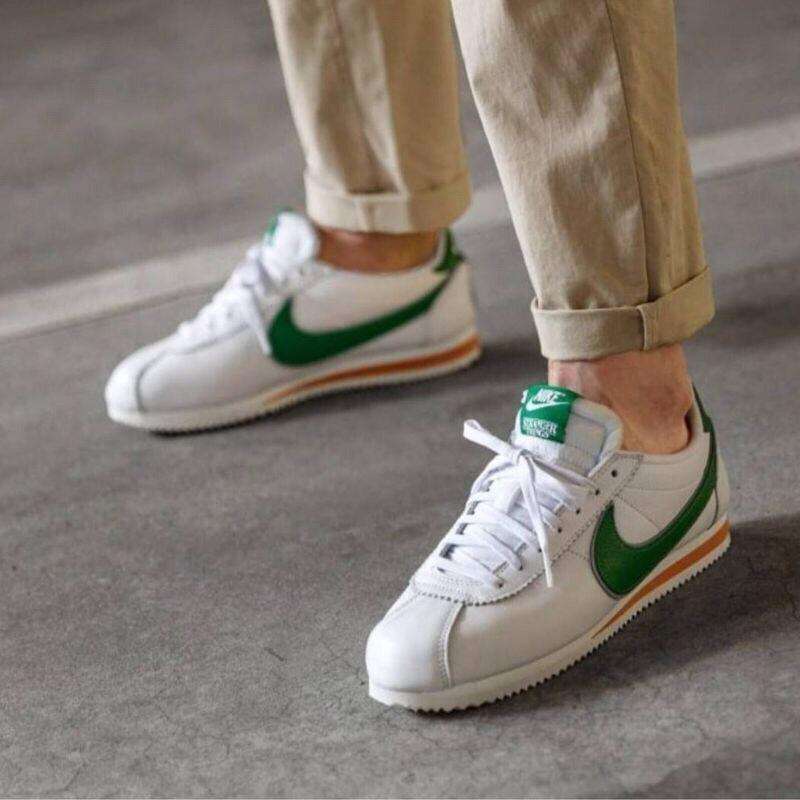 nike cortez stranger things green