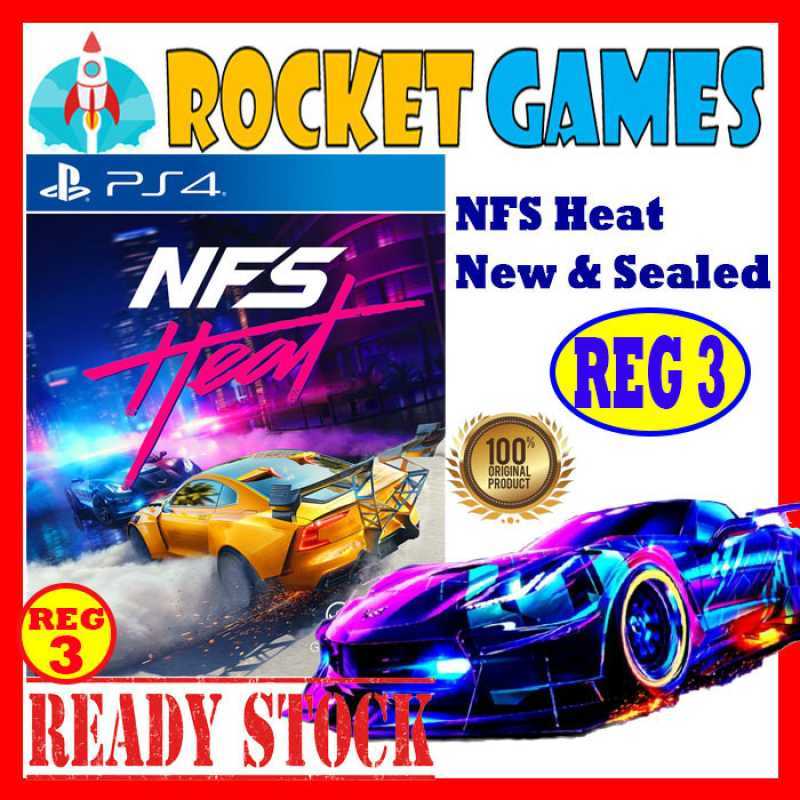 Need For Speed Heat PS4 – Jeu Complet En Boîte, Bon état, Sans Notices – Course Et Adrénaline