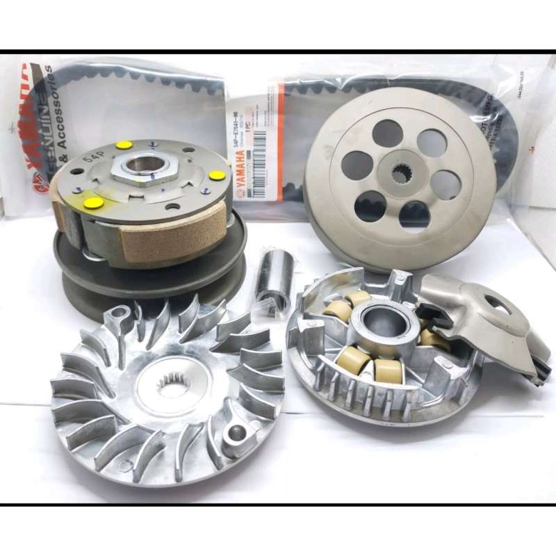 Jual Paketan Poli Puly Pully Puli Set/ Assy +cvt Komplit Mio J / Fino ...