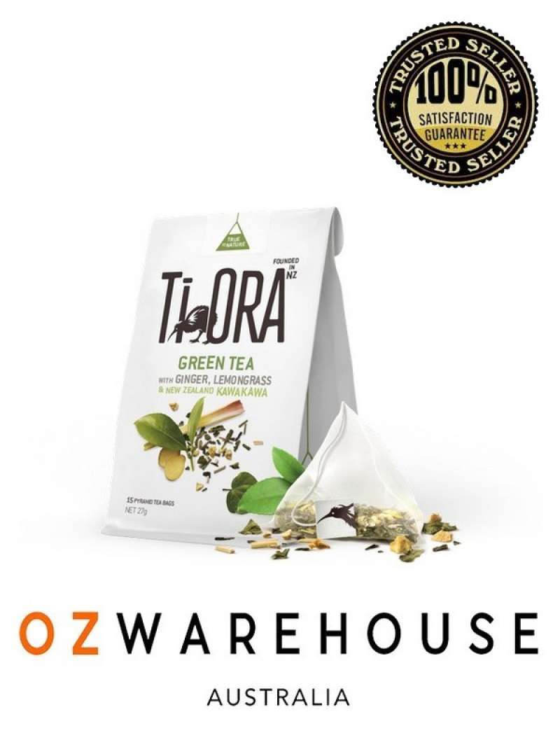 Jual Ti Ora Green Tea With Ginger Lemongrass & Kawakawa 15 Tea Bags Di