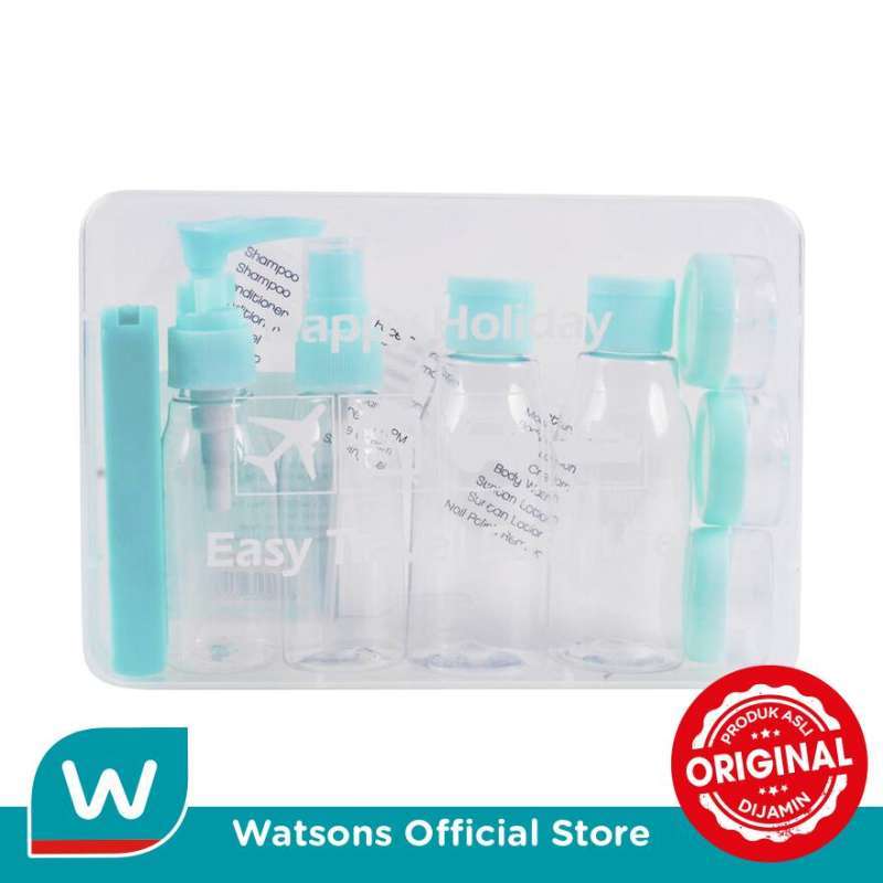 Promo WATSONS Travel Bottle Set 12Pcs Diskon 48 di Seller WATSONS