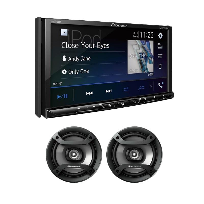 Jual Pioneer Paket Audio Avh A5150bt Head Unit + Kanebo + Speaker Ts ...