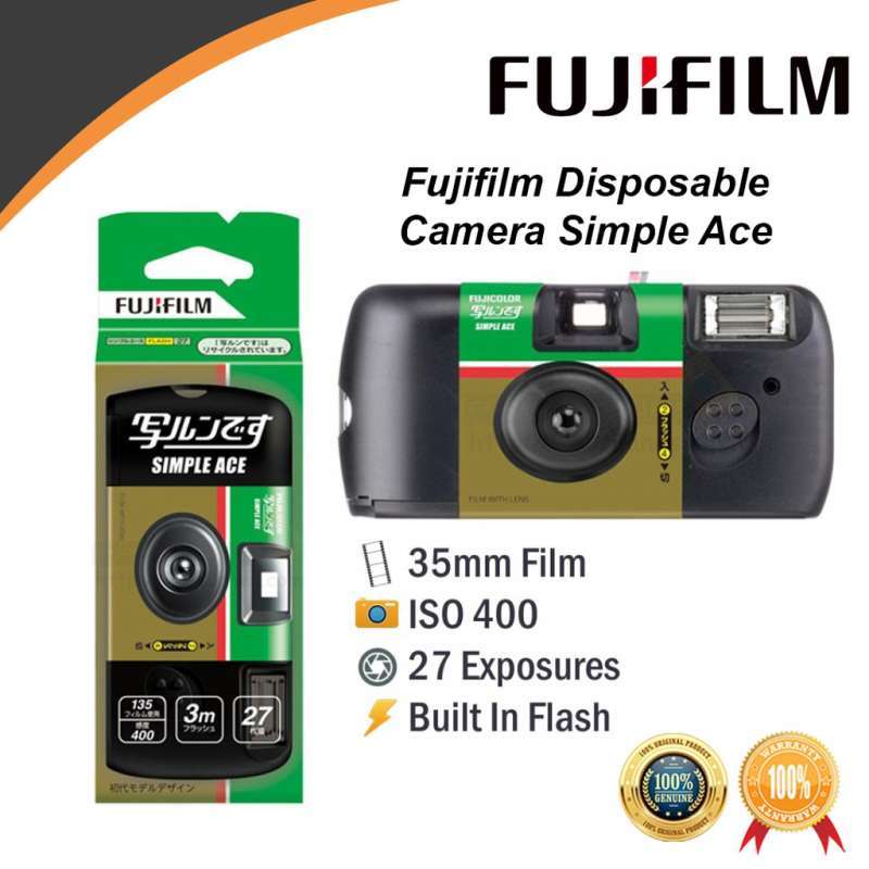 Jual Fujifilm Disposable Camera Simple Ace Fuji Film Kamera di Seller