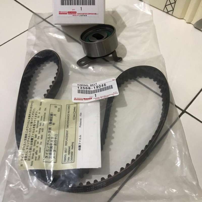 Jual timing belt set bearing Toyota Corolla great original di Seller