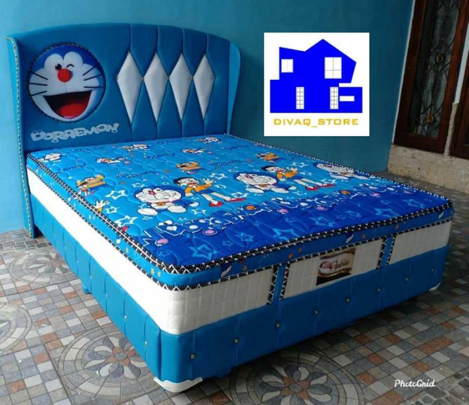 Promo Springbed Doraemon , Hello Kitty ( Type Boxy) 90 X 200 Doraemon