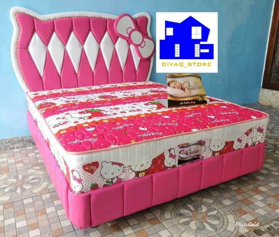 Promo Springbed Doraemon , Hello Kitty ( Type Boxy) 100 X 200 Pita