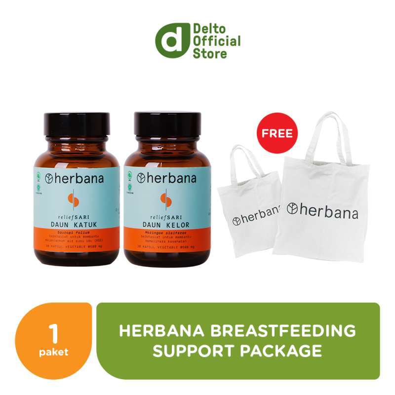 Jual Herbana Breastfeeding Support Package Free Bag di Seller