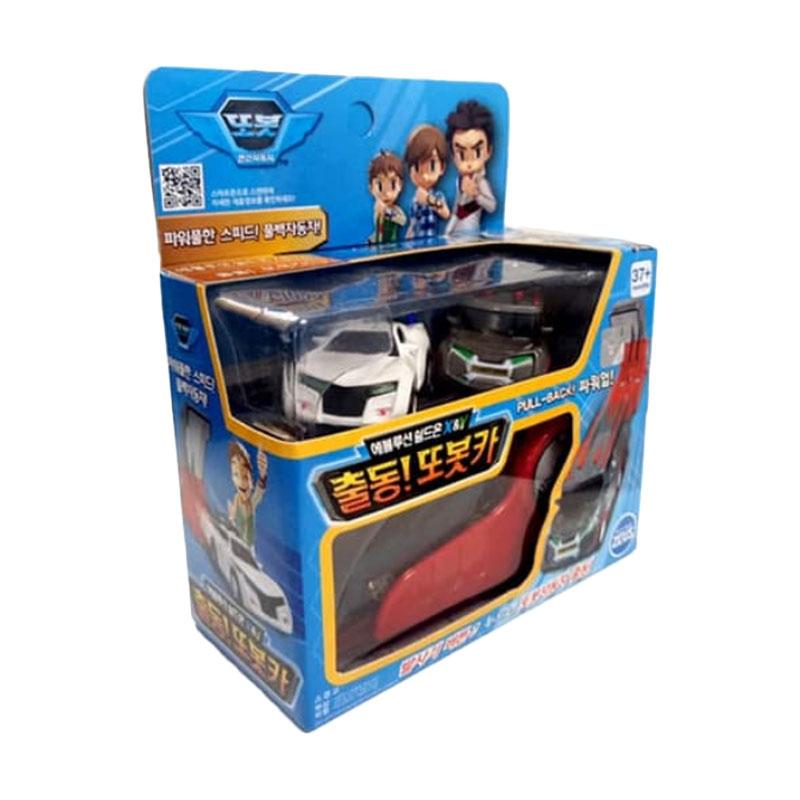 Promo YOUNG TOYS Tobot Shooting Car Evolution Shield On X & Y Set